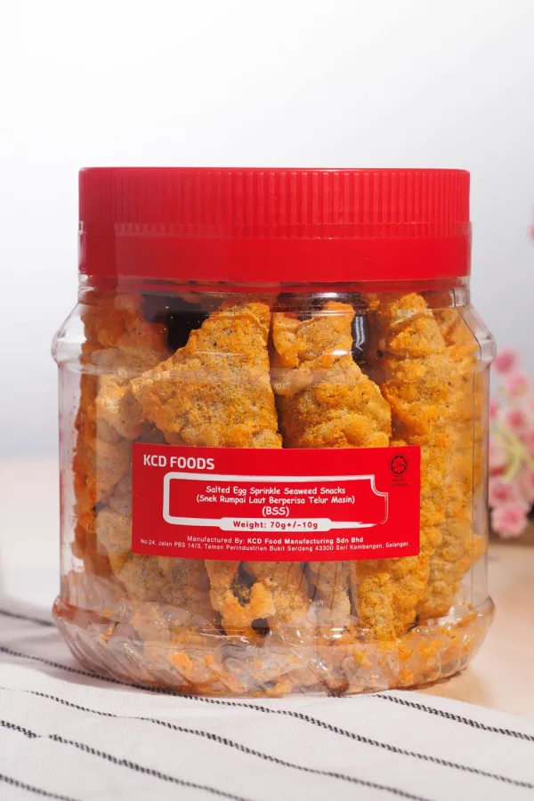 Bowl Seaweed Snack (Salted Egg)