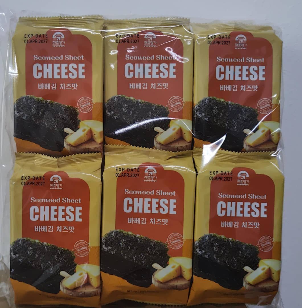 Manna Seaweed Cheese (Box)