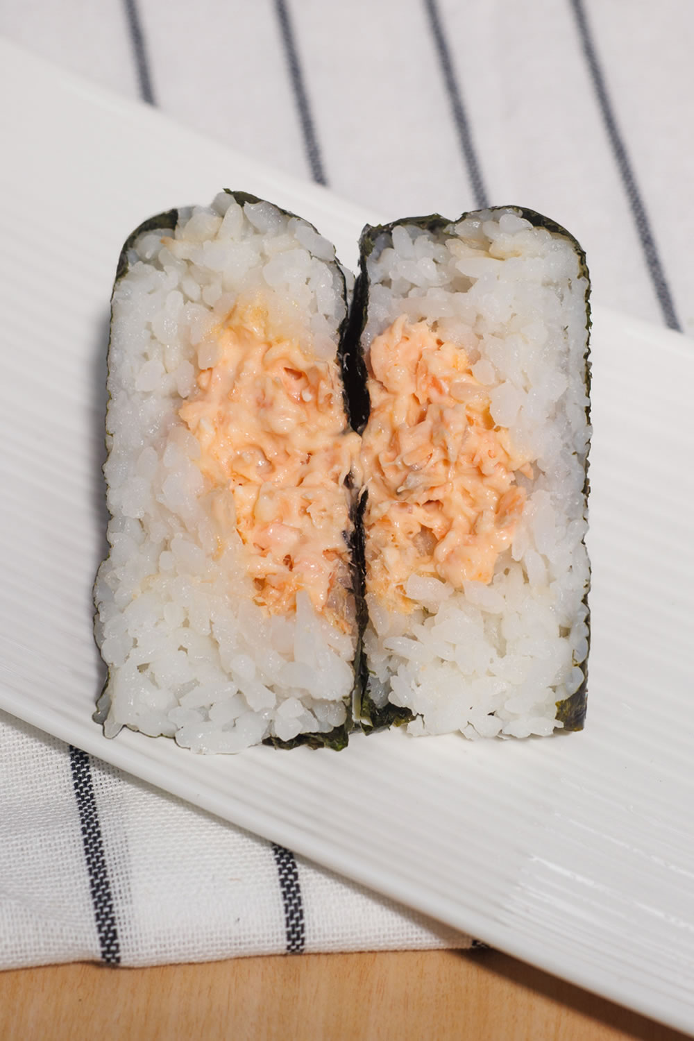 Fried Salmon Onigiri