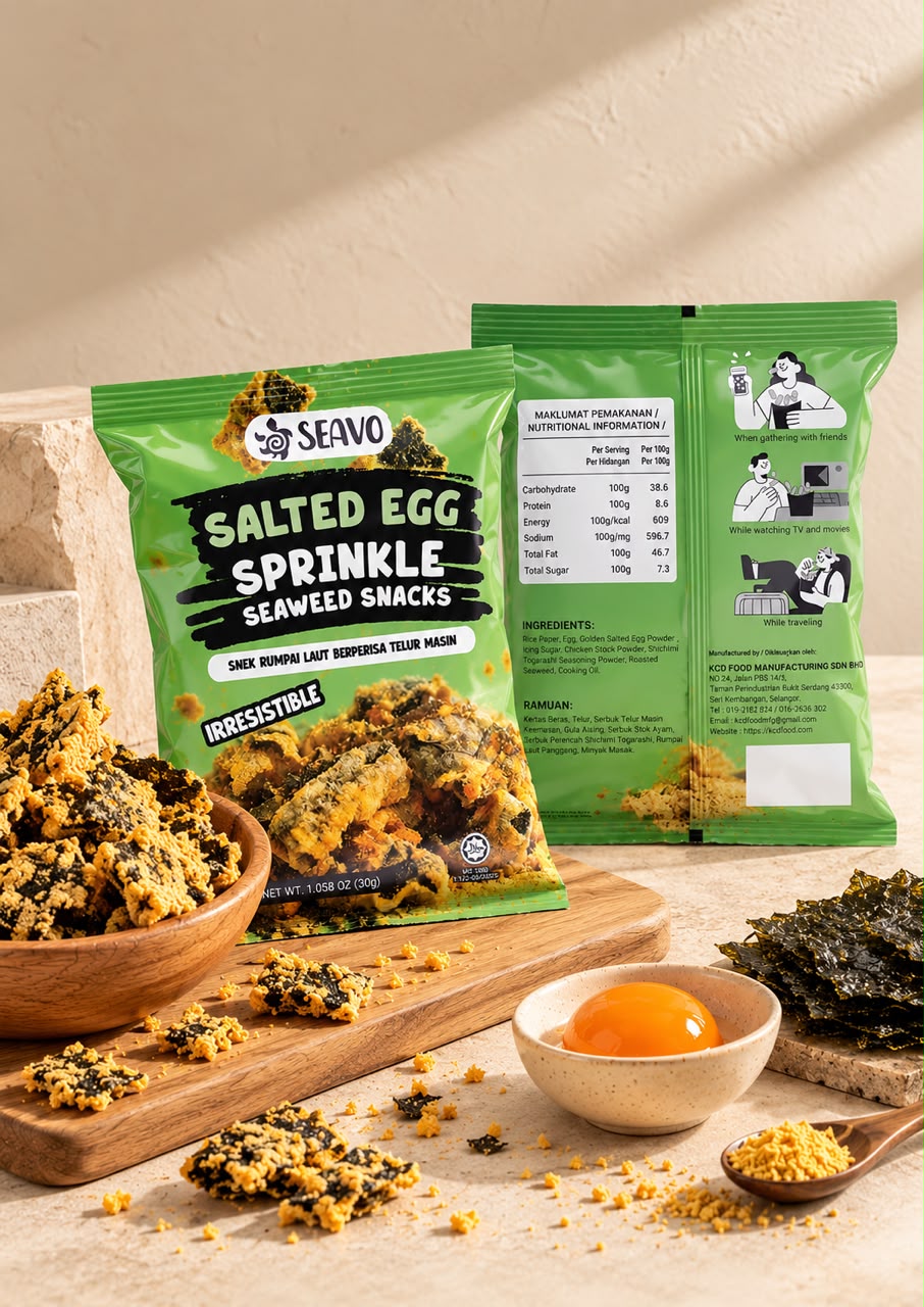 SEAWEED SNACK(SALTED EGG)