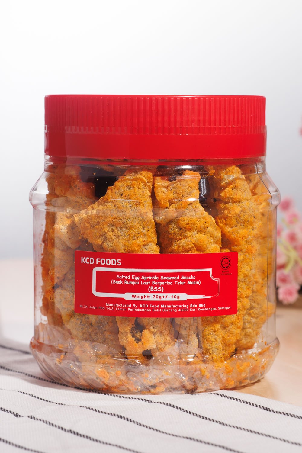 Bowl Seaweed Snack (Salted Egg)