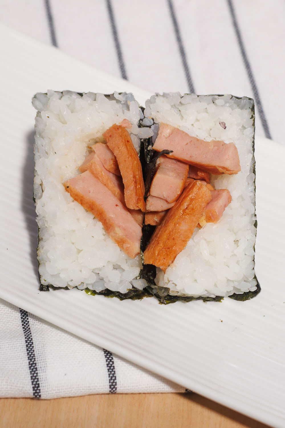 Cheese Sausage Onigiri
